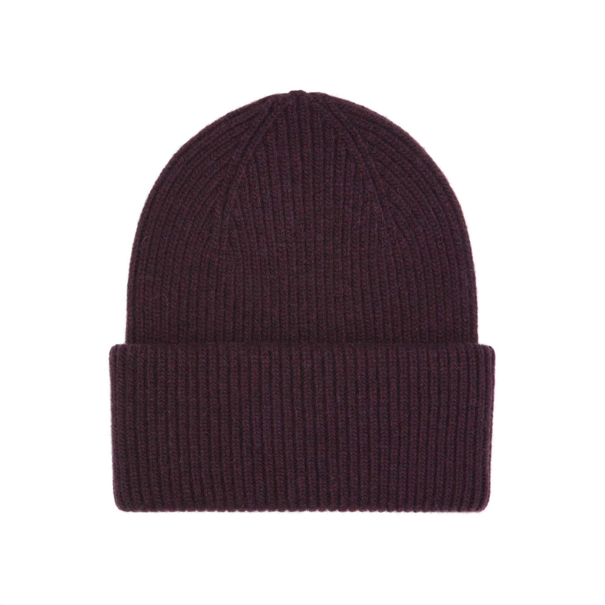 Merino Wool Hat Oxblood Red