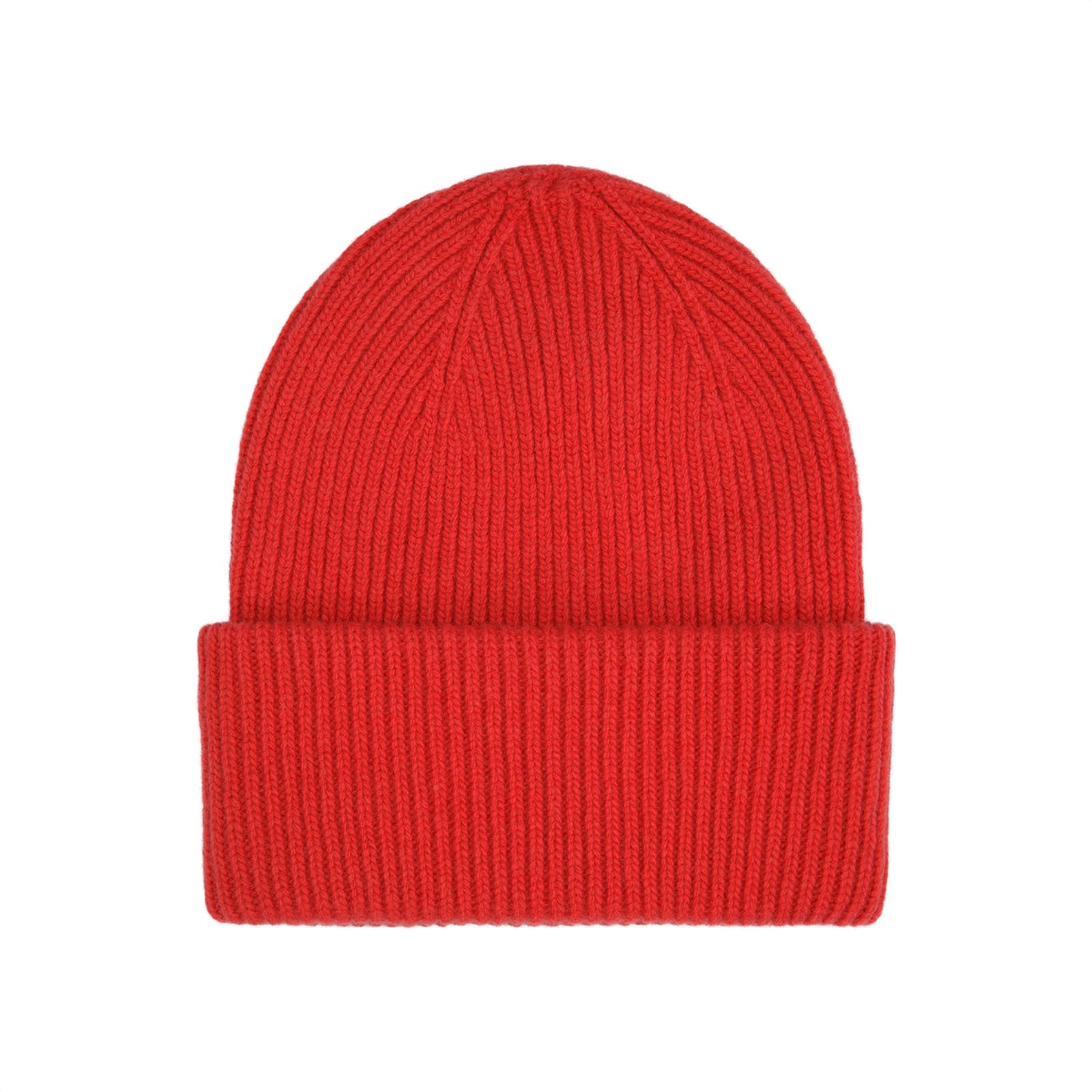 Merino Wool Hat Scarlet Red