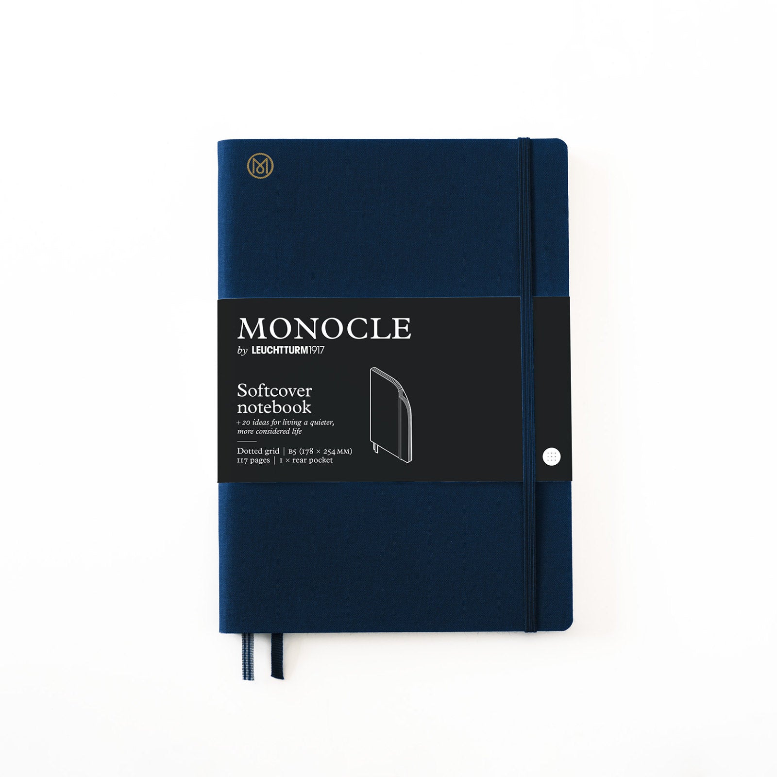 Softcover Notizbuch B5 Navy